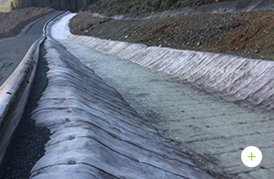 concrete liners used for channel protection