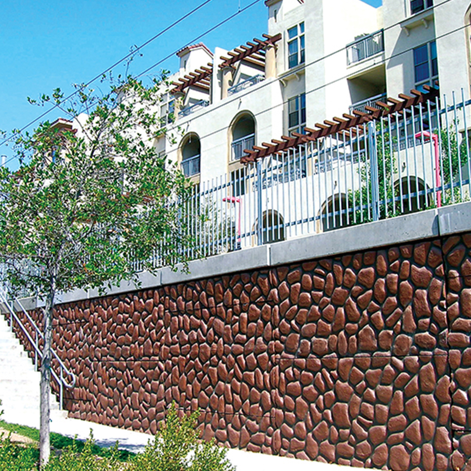  Aprtment complex ARES® retaining wall 